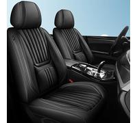 DcoAzoz Coprisedili per auto universali adatti per Ford Ranger 2016 2017 2018 2019 2020 2021 2022 2023 2024 2025 in pelle nappa, set di coprisedili anteriori e posteriori