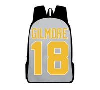 DCOKUS Happy Gilmore 2 Film 2025 Merch Notebook Zaini Borse Unisex Casual Oxford Impermeabile Laptop Zaini, Grigio, Taglia unica