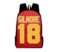DCOKUS Happy Gilmore 2 Film 2025 Merch Notebook Zaini Borse Unisex Casual Oxford Impermeabile Laptop Zaini, Rosso, Taglia unica