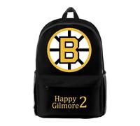 DCOKUS Happy Gilmore 2 Movie 2025 Merch, zaino unisex con cerniera, borsa da viaggio alla moda, Nero , Taglia unica