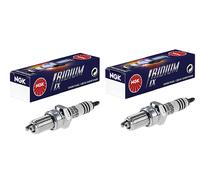 DCPR8EIX COPPIA CANDELE NGK IRIDIUM PER MOTO BMW R 1150 R 2003 TWIN SPARK