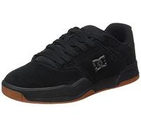 DC Shoes Scarpe da ginnastica Uomo Central Pelle Nero 45 EU