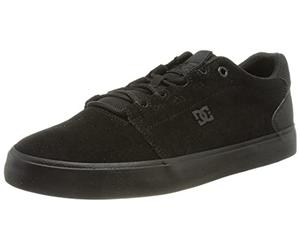 Dcshoes Hyde - Leather Shoes Scarpe da Ginnastica Uomo, Schwarz, 40 EU