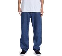 Dcshoes Lavoro Rilassato Denim Rid Pantaloni, Blu, XS Giovani Uomini