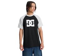 Dcshoes Maglietta a Manica Corta DC Corpo Raglan HSS Nero