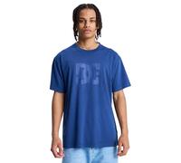 Dcshoes Maglietta a Maniche Corte DC Star Pigment Dye HSS da Uomo, Colore: Blu