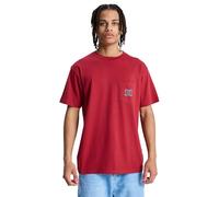 Dcshoes Maglietta a Maniche Corte DC Star Pocket HSS da Uomo, Colore: Rosso