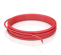 DCSk 16mm² - 5m - Cavo per autoveicoli tipo FLRY B asimmetrico 16 mm² - Filo elettrico per auto, autocarro, moto, Lunghezza Bobina 5 m, Rosso