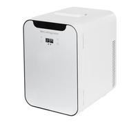 DCSYOG Mini frigorifero da 16 litri, refrigeratore 2 in 1, funzione di raffreddamento e riscaldamento, portatile AC DC 220 - 240 V/12 V, presa e accendisigari per auto, dormitorio, ufficio, camera da