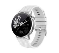 DCU Tecnologic BT5.4 GPS 42mm AMOLED Argento/Nero Piccola IP68 SpO2 Cardiofrequenzimetro