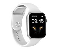 DCU Tecnologic Colorful 2 Bluetooth 44.5mm IPS Argento Cinturini Rosso e Bianco Unica IP67 SpO2 Cardiofrequenzimetro Monitor Sonno