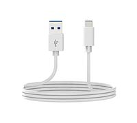 DCU Tecnologic Cavo USB-C 3.1 a USB-A 3.0 Maschio/Maschio 2m Bianco