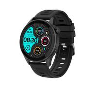 DCU TECNOLOGIC Smartwatch con GPS integrato e chiamate Bluetooth, schermo AMOLED da 1,4 pollici, musica senza telefono, assistente vocale, oltre 130 modalità sportive, compatibile con Android/iOS