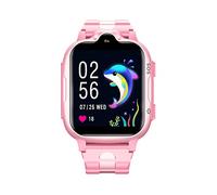 DCU TECNOLOGIC - Smartwatch per bambini - Posizionamento GPS - Videochiamate - Touch Screen - Compatibile con dispositivi iOS e Android - Colore: Rosa