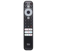 DCU Telecomando compatibile con T on controllo vocale, pulsanti Netflix, Youtube, Prime Video e Disney+, distanza massima operabile 8 metri