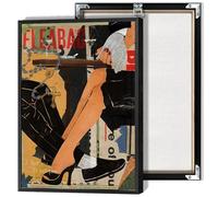 Dcvjiy - Poster a colori in stile retrò, tema Fleabag e scritta divertente “I Love You Is Will Pass”, originale tela artistica da parete 61 x 91,4 cm, con cornice