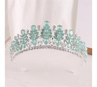 Dcvmvmn Donne Fiori di Cristallo Goccia Dell'acqua Tiara Corone Fasce Festa di Nozze Elegante Pageant Accessori Per Capelli