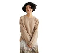 Dcvmvmn Inverno Donna 100% Cashmere Maglione O-Collo Caldo Pullover Lavorato A Maglia Maglione, cachi, XXX-Large