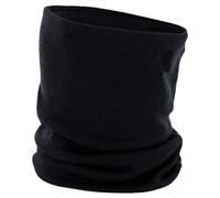 Dcvmvmn Scaldacollo invernale unisex in lana merino a 2 strati da uomo e donna anello sciarpa caldo morbido termico anti-odore umidità nero taglia unica, nero, Taglia unica