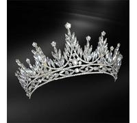 Dcvmvmn Tiara corona per donne elegante cristallo ragazze partito vestito da cerimonia nuziale strass accessori per capelli