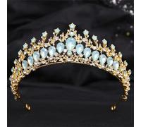 Dcvmvmn Tiara corona per donne principessa copricapo cristallo strass matrimonio gioielli accessori