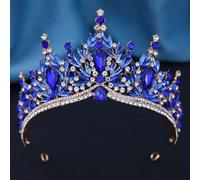 Dcvmvmn Tiara da donna in cristallo principessa matrimonio ragazze festa di compleanno elegante corona gioielli accessori