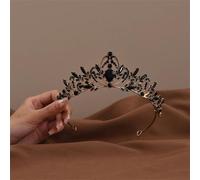 Dcvmvmn Tiare e corone per le donne cristallo sposa strass Prom fascia nuziale gioielli accessori