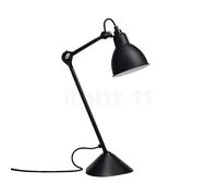 DCW Lampe Gras No 205 Lampada da tavolo nera, nero/bianco
