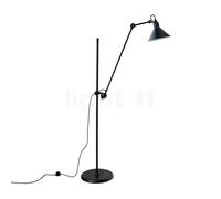 Lampe Gras N215 Lampada Da Terra Nero Opaco E Blu Opaco