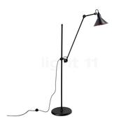 DCW Lampe Gras No 215 Lampada da terra nera, nero/rame