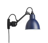 DCW Lampe Gras No 304 CA Lampada da parete nera, blu