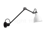 DCW Lampe Gras No 304 L 40 Lampada da parete nera, bianco