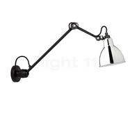 Lampe Gras N304 L40 Applique Nero Opaco E Cromo Con Cavo