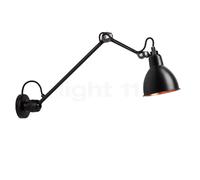 DCW Lampe Gras No 304 L 40 Lampada da parete nera, nero/rame