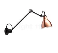DCW Lampe Gras No 304 L 40 Lampada da parete nera, rame/bianco
