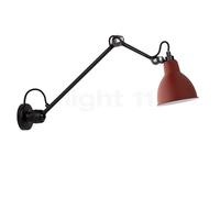 DCW Lampe Gras No 304 L 40 Lampada da parete nera, rosso