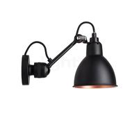 DCW Lampe Gras No 304 Lampada da parete nera, nero/rame
