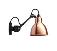 Lampe Gras N304 Applique Nero Opaco E Rame Con Cavo