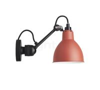 DCW Lampe Gras No 304 Lampada da parete nera, rosso