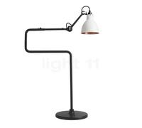 Lampe Gras N317 Lampada Da Tavolo Nero Opaco E Bianco/Rame