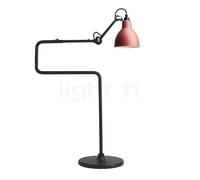 Lampe Gras N317 Lampada Da Tavolo Nero Opaco E Rosso Opaco