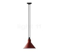 DCW Les Acrobates de Gras No 322 L Lampada a sospensione conica, rosso