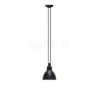 Lampe Gras N322 Lampadario Rotondo Nero Opaco