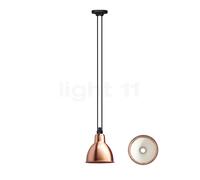 DCW Les Acrobates de Gras No 322 L Lampada a sospensione, rame lucido/bianco