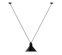 Lampe Gras N323 L Lampadario Conico Nero