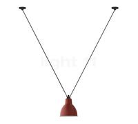 Lampe Gras N323 Lampadario Rotondo Rosso