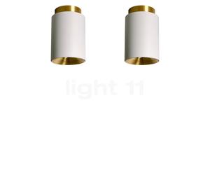DCW Tobo Lampada da soffitto set da 2, bianco/bianco - h.13 cm - ø8,5 cm