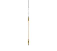 DCWéditions ORG Lampadario Verticale 2000 Ottone/Opale