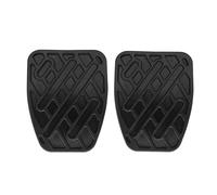 DCXXAN 2 Pezzi 46531JD00A Copri Pedale Freno e Frizione in Gomma Nera per Nissan Qashqai 2007 2008 2009 2010 2011 2012 2013 2014 2015 2016