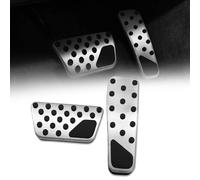 DCXXAN Copripedale per acceleratore e Freno Auto, Antiscivolo, per per Dodge Challenger 2009 2010 2011 2012 2013 2014 2015 2016 2017 2018 2019 Accessori